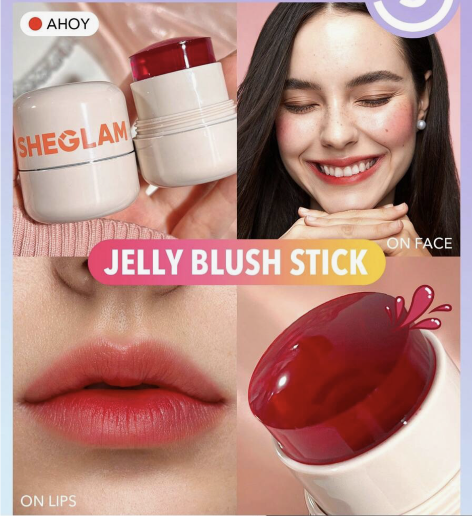 SHEGLAM Jelly-Licious Hydrating Lip & Blush Tint - Ahoy