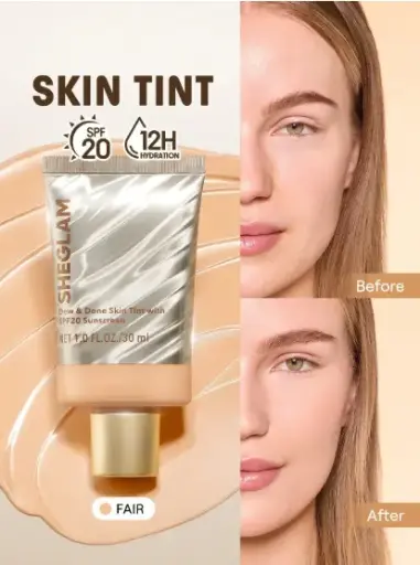 SHEGLAM Dew & Done Skin Tint - Fair